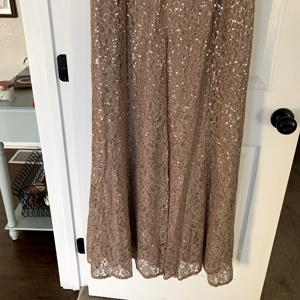 Sequin Lace Dress by Ignite Evenings - Picture 7 of 11